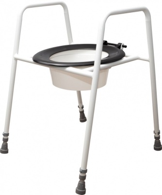 Solo Skandia Raised Toilet Seat and Frame